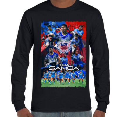 Toa Samoa Supporters Mens Longsleeve Tee Thumbnail