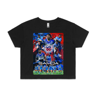 Toa Samoa Supporters Crop Tee Thumbnail